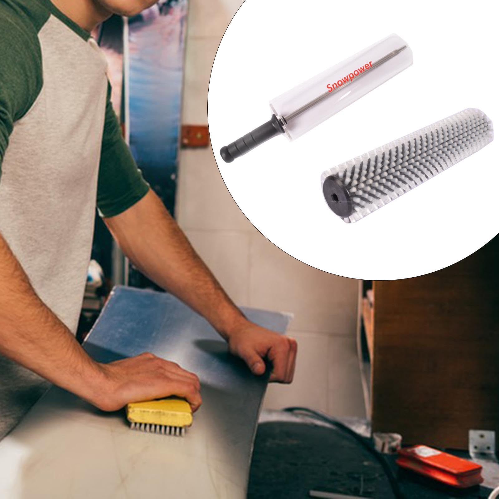 TOKO スキー用ブラシセット スチールブラシ　ナイロンブラシ Amazon.co.jp: rockible スキー用ブラシセット スノーボード用ワックス